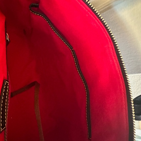 Dooney and Bourke DB75 Celeste Satchel multi color. - Picture 4 of 5